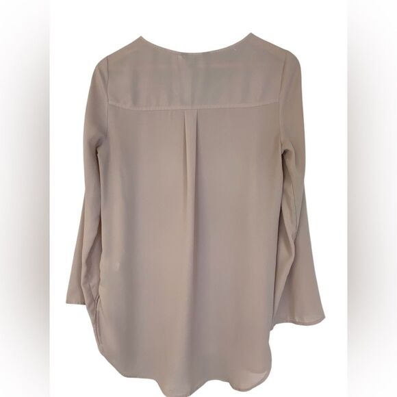 Express Dusty Pink Long Sleeve Tunic Size Medium - Picture 2 of 7